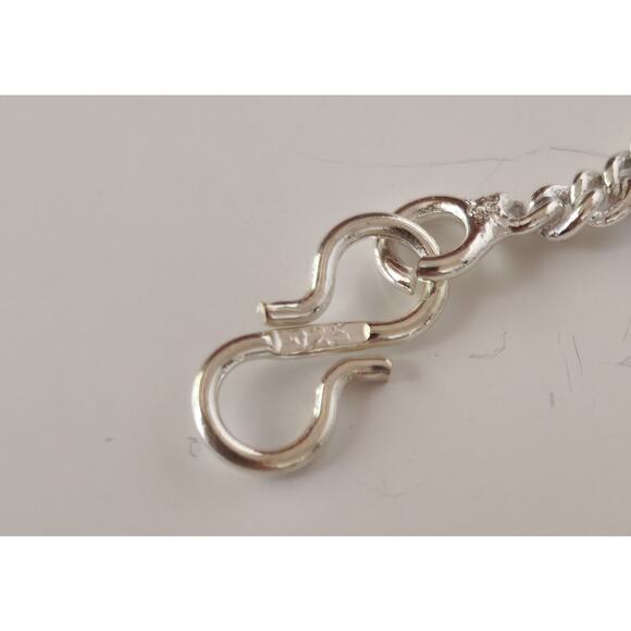 Sparkling Crystal Necklace - Sterling Silver Statement Jewelry - Picture 3 of 7